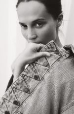 AL:ICIA VIKANDER for Elle UK, September Issue 2024