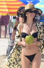 ALESSANDRA AMBROSIO in Bikini at a Beach in Florianopolis 07/22/2024