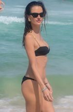 ALESSANDRA AMBROSIO in Bikini at a Beach in Florianopolis 07/22/2024