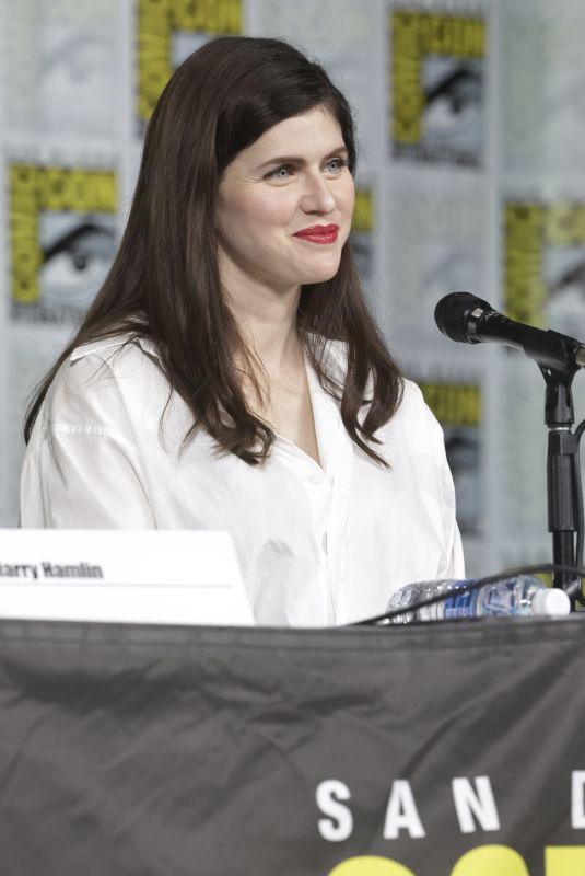 ALEXANDRA DADDARIO at Mayfair Witches Panel at San Diego Comic-Con 07/27/2024