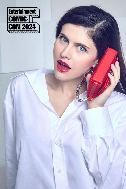 ALEXANDRA DADDARIO for Entertainment Weekly Comic-Con, July 2024