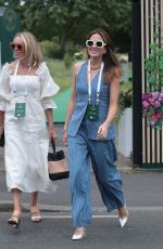 ALEXANDRA FELSTEAD Arrives at 2024 Wimbledon Tennis Championships 07/01/2024