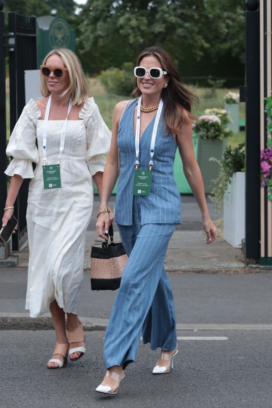 ALEXANDRA FELSTEAD Arrives at 2024 Wimbledon Tennis Championships 07/01/2024