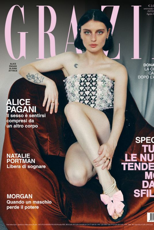 ALICE PAGANI for Grazia Italy, July 2024