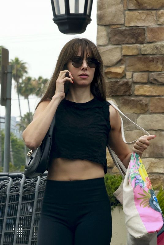ALISON BRIE Out for Grocery Shopping and Doing Laundry in Los Angeles 07/12/2024