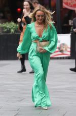AMANDA HOLDEN Leaves Heart Radio in London 07/02/2024