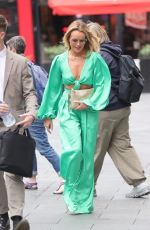 AMANDA HOLDEN Leaves Heart Radio in London 07/02/2024