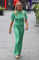 AMANDA HOLDEN Leaves Heart Radio in London 07/09/2024