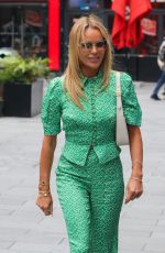 AMANDA HOLDEN Leaves Heart Radio in London 07/09/2024