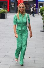 AMANDA HOLDEN Leaves Heart Radio in London 07/09/2024