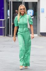 AMANDA HOLDEN Leaves Heart Radio in London 07/09/2024