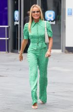 AMANDA HOLDEN Leaves Heart Radio in London 07/09/2024