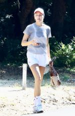 AMANDA KLOOTS Leaves a Tennis Court in Studio City 07/24/2024