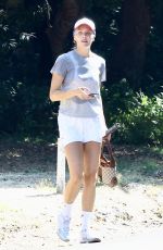 AMANDA KLOOTS Leaves a Tennis Court in Studio City 07/24/2024