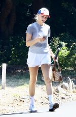 AMANDA KLOOTS Leaves a Tennis Court in Studio City 07/24/2024