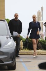 AMBER ROSE Leaves Nobu in Malibu 07/01/2024