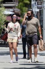 AMGELA AGUILAR Out for Lunch with Her Brother at Erewhon in Los Angeles 07/19/2024