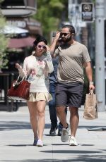 AMGELA AGUILAR Out for Lunch with Her Brother at Erewhon in Los Angeles 07/19/2024