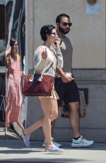 AMGELA AGUILAR Out for Lunch with Her Brother at Erewhon in Los Angeles 07/19/2024