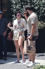 AMGELA AGUILAR Out for Lunch with Her Brother at Erewhon in Los Angeles 07/19/2024