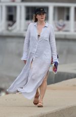 AMY ADAMS on the Set of At the Sea in Marshfield 07/16/2024