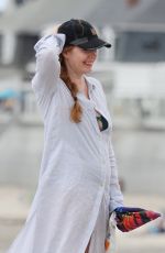 AMY ADAMS on the Set of At the Sea in Marshfield 07/16/2024