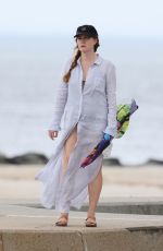 AMY ADAMS on the Set of At the Sea in Marshfield 07/16/2024