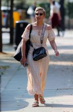 AMY DOWDEN Arrives at Strictly Come Dancing Rehearsals in London 07/24/2024
