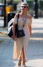 AMY DOWDEN Arrives at Strictly Come Dancing Rehearsals in London 07/24/2024