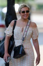 AMY DOWDEN Arrives at Strictly Come Dancing Rehearsals in London 07/24/2024
