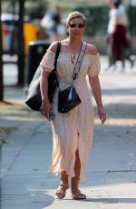 AMY DOWDEN Arrives at Strictly Come Dancing Rehearsals in London 07/24/2024