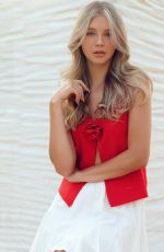 ANGELINA POLIKARPOVA at a Photoshoot, July 2024