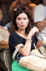 ANNA ACTON Out for Coffee Frappuccino in London 07/17/2024