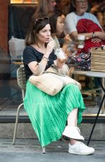 ANNA ACTON Out for Coffee Frappuccino in London 07/17/2024