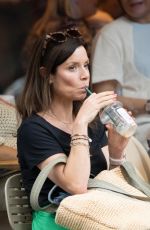 ANNA ACTON Out for Coffee Frappuccino in London 07/17/2024