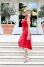 ANNA FALCHI at An Italian Summer Photocall in Rome 07/10/2024