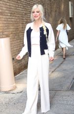ANNA FARIS Arrives at Live with Kelly & Mark in New York 07/15/2024