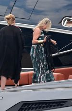 ANNE HATHAWAY with King Willem-Alexander and Queen Maxima and Their Daughters Princess Catharina-Amalia and Princess Alexia of Netherlands at Valentino