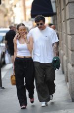 ANOUKI ARESHIDZE and Kakha Kaladze Out in Milan 07/01/2024