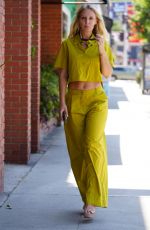 ANYA SHEVCHENKO Leaves a Nail Salon in Studio City 07/12/2024