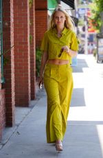 ANYA SHEVCHENKO Leaves a Nail Salon in Studio City 07/12/2024