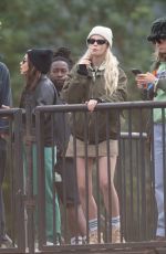 ANYA TAYLOR-JOY and CARA DELEVINGNE at Glastonbury Festival 2024 Sunday - Worthy Farm in Pilton 06/30/2024