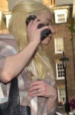 ANYA TAYLOR-JOY Leaves Chiltern Firehouse in London 07/11/2024