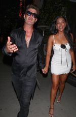 APRIL LOVE GEARY Leaves Catch Steak in West Hollywood 06/28/2024