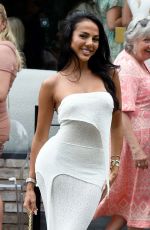 ARIANNA AJTAR Arrives at The Miscela Shop Opening in Swinton, Manchester 07/20/2024