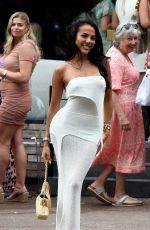 ARIANNA AJTAR Arrives at The Miscela Shop Opening in Swinton, Manchester 07/20/2024