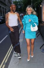 ASHLEY ROBERTS Arrives at Dazed Party in London 07/26/2024