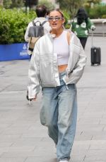 ASHLEY ROBERTS at Heart Radio in London 07/02/2024