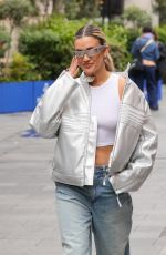 ASHLEY ROBERTS at Heart Radio in London 07/02/2024