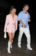 ASHLEY ROBERTS Night Out at Chiltern Firehouse in London 07/07/2024